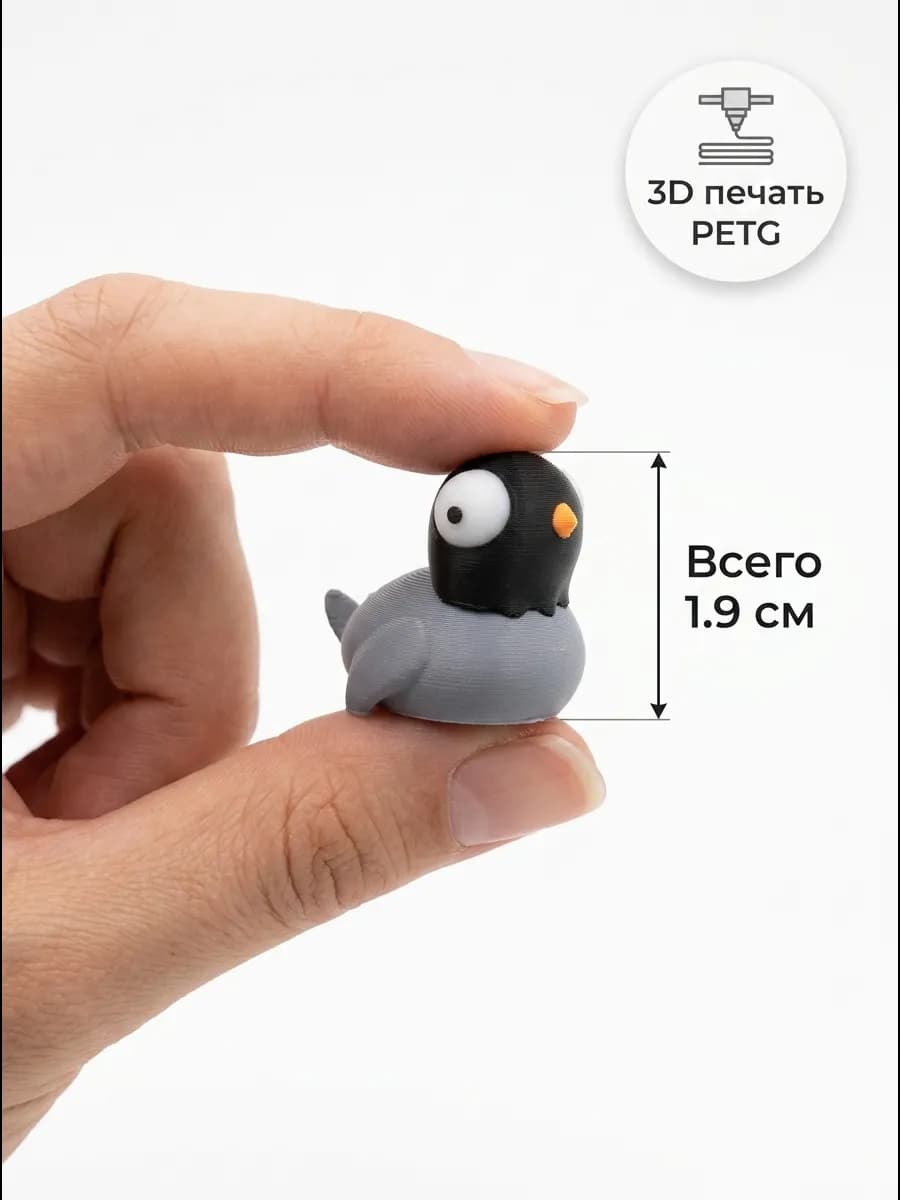 Фигурки голуби мини для декора — миниатюра 4
