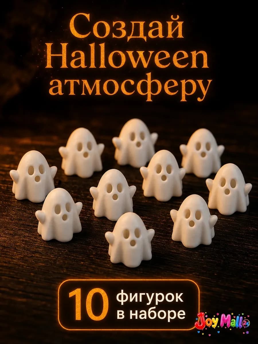 Фигурки призраки Хэллоуин мини — миниатюра 2