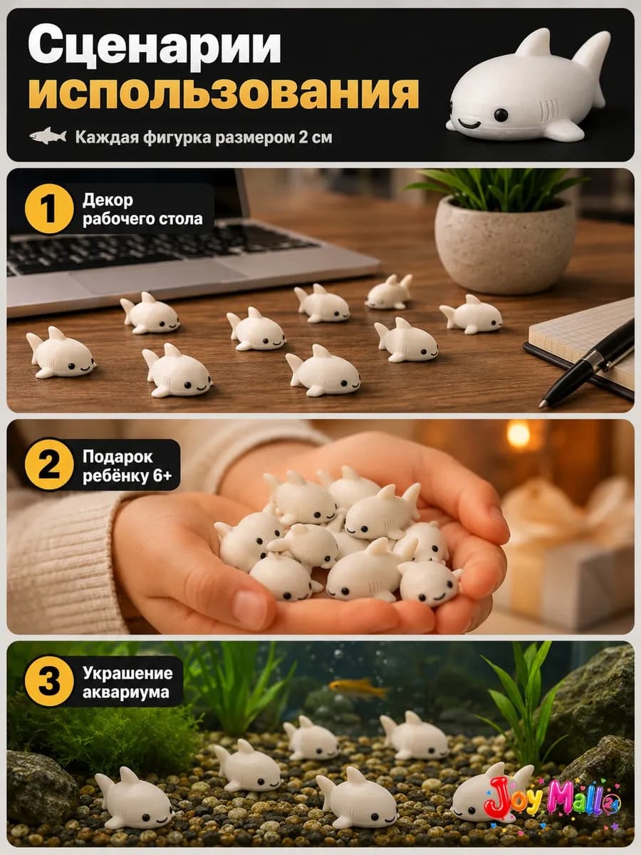 Фигурки акулы — миниатюра 7