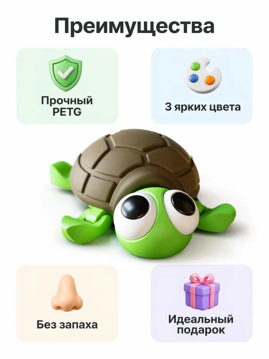 Набор фигурок Черепашки — миниатюра 6