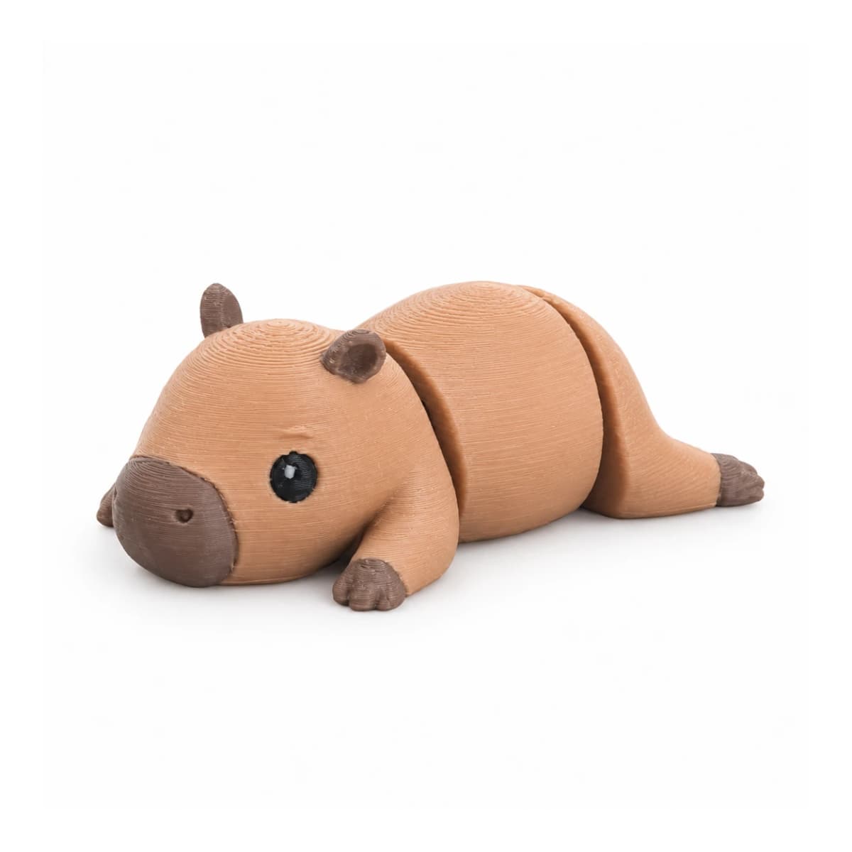 Флекси-фигурка капибара Capper — 1 шт. — фото 1 | 3D-игрушка PETG Joy Mall