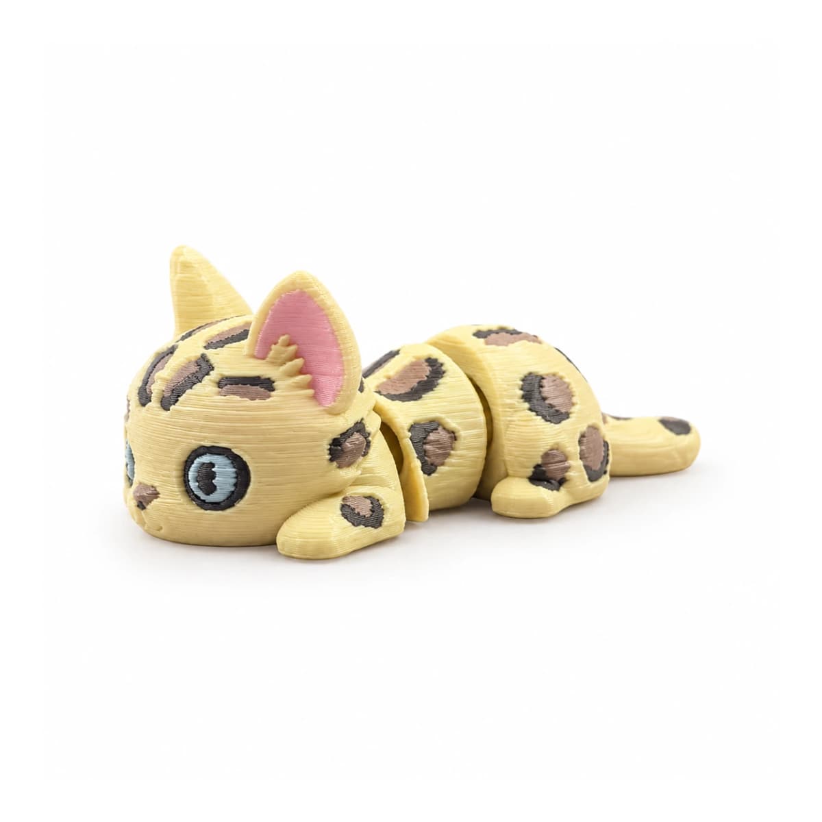 Флекси-фигурка бенгальская кошка Gaar — 1 шт. — фото 1 | 3D-игрушка PETG Joy Mall