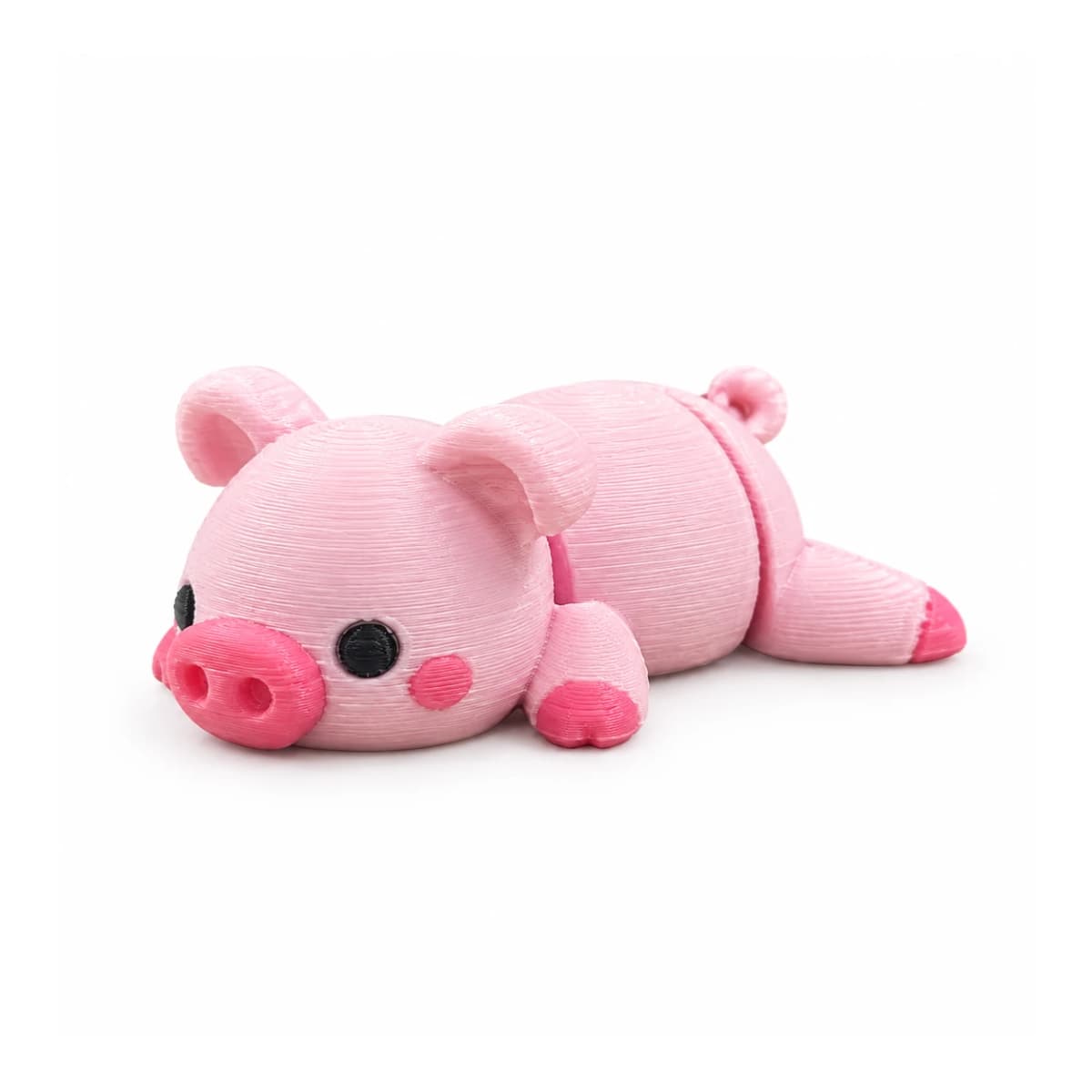 Флекси-фигурка свинка Pinki — 1 шт. — фото 1 | 3D-игрушка PETG Joy Mall