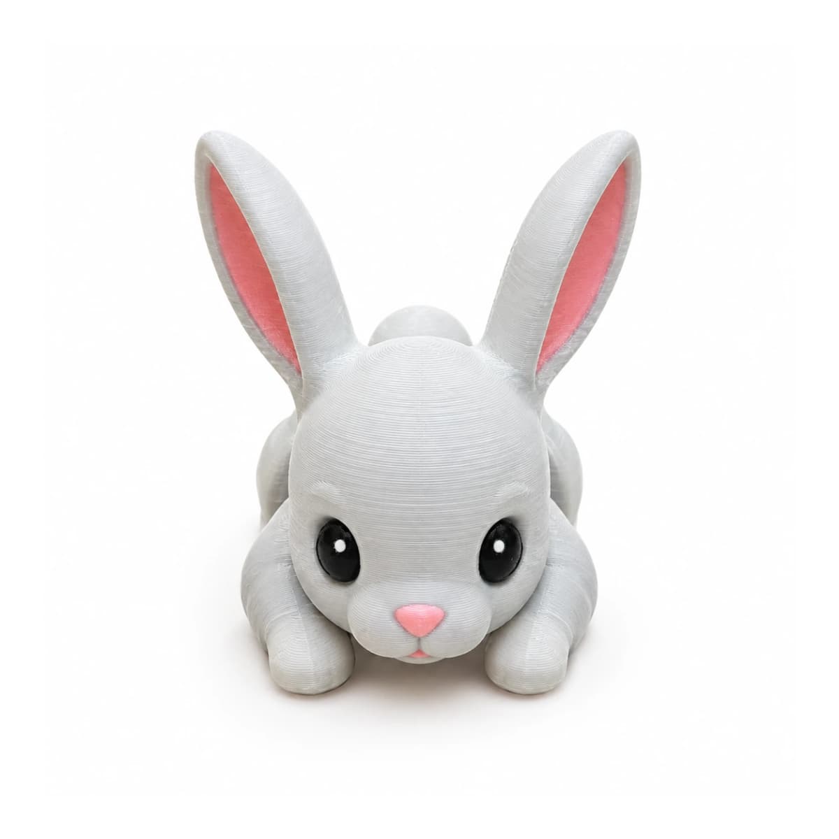 Флекси-фигурка кролик Pompon — 1 шт. — фото 1 | 3D-игрушка PETG Joy Mall